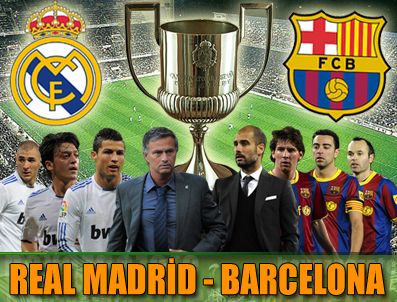 KRAL KUPASı - Barcelona ve Real Madrid bu sefer Kral Kupası için kapışacak