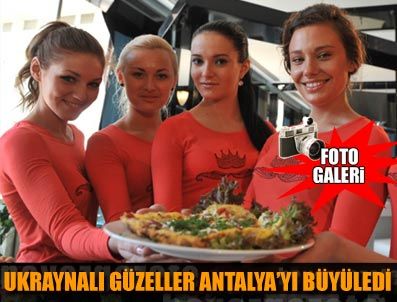 QUEEN - Ukraynalı güzeller Antalya'da kampta