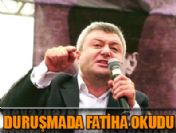 Duruşmada Fatiha okudu