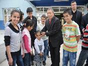 Mersin Polisinden Eğitime Destek