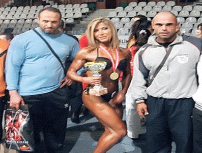 TRT muhabiri vucüt şampiyonu oldu