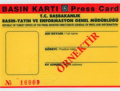 125 gazeteciye sürekli basın kartı verildi