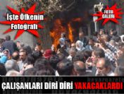 Banka çalışanlarını diri diri yakacaklardı