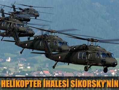 Helikopter ihalesini ABD'li Sikorsky şirketi kazandı