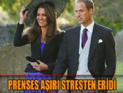 Prens William'ın nişanlısı Kate aşırı stresten eridi