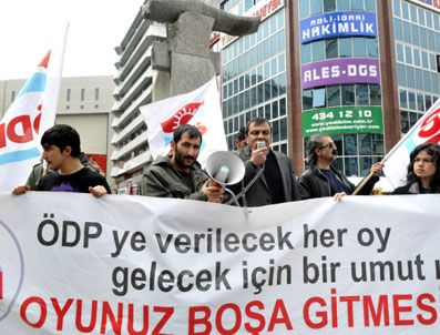 ALPER TAŞ - ÖDP'li grup Ankara'yı karıştırdı