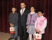 23 Nisan Etkinliği Kar Engeline Takıldı