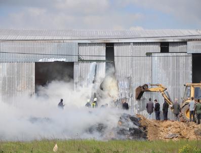 BALıKLıÇEŞME - Biga‘da Çıkan Yangın Maddi Zarara Yol Açtı