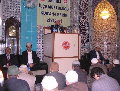 SÜLEYMANIYE CAMII - Salihli’De Kur’Ân Ziyafetine Yoğun İlgi