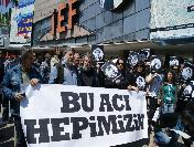 Ermeni Olaylarıyla İlgili Karşıt Görüşlü İki Grup Aynı Anda Eylem Yaptı