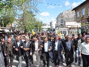 Silvan‘da Demokratik Çözüm Mitingi