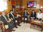 Ak Parti‘li Adaylar Vali Cengiz‘i Ziyaret Etti