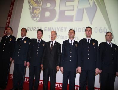 Bursa‘da 287 Başpolis Rütbe Taktı