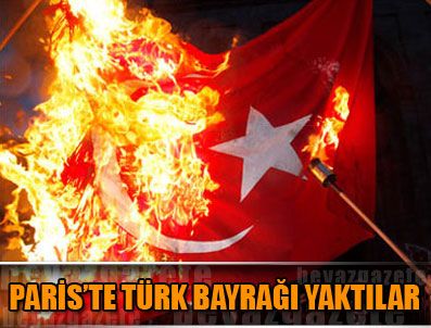 ERIVAN - Türk bayrağına büyük saygısızlık