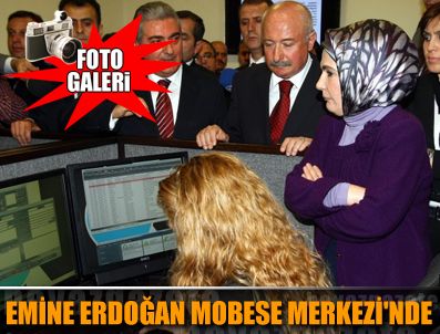 Emine Erdoğan MOBESE Merkezi'nde incelemelerde bulundu