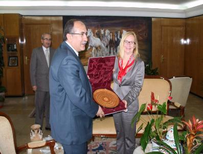 ABDURRAHMAN SAVAŞ - Avusturya Büyükelçisi Dr.Heide Maria Gürer, Nevşehir Valisi Savaş‘ı Ziyaret Etti