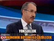 'Yoksulluk ekonomik büyüme ile çözülecek'