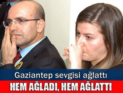 FARUK ÖZAK - Bakan Şimşek hem ağladı, hem ağlattı