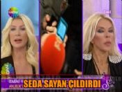 Seda Sayan canlı yayında çıldırdı