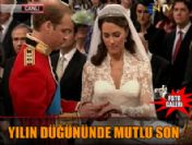Prens William ve Kate Middleton evlendi