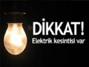 Başkentte 2 gün elektrik yok