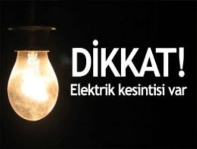 KASıMLAR - Başkentte 2 gün elektrik yok