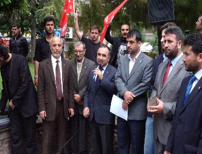YAKUP BUDAK - Saadet Partisi‘nden Suriye Hükümetine Protesto