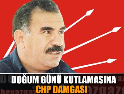 MAHMUT ÖZDEMIR - CHP'li belediye Öcalan'ın doğum gününe seferber oldu