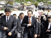 Fatih Erbakan'a Mücahit Erbakan karşılaması