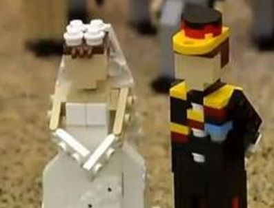 PRENSES DIANA - İngiltere'de Legolarla düğün provası