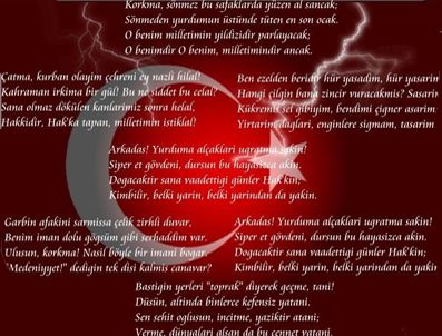 İstiklal Marşı'nda ayağa kalkmayan sanığa hapis