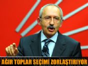 Ağır toplar seçimi zorlaştırıyor
