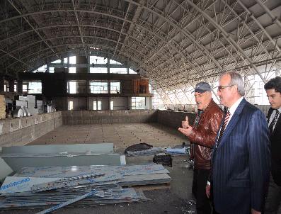 NURULLAH ERTAŞ - Olimpik Yüzme Havuzunda Kulaçlar Haziran Ayında Atılacak