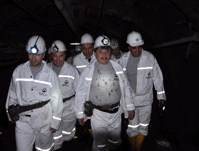 Tanrıverdi, Maden Ocağında İşçilerin 1 Mayıs Bayramını Kutladı