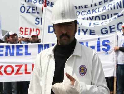 MURAT SARı - Zonguldak‘ta Maden İşçilerinin Katılımı 1 Mayıs Etkinliğine Renk Kattı