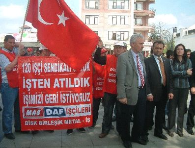 BIRLEŞIK METAL İŞ SENDIKASı - Masdaf İşçileri İstanbul'a yürüyüş başlattı