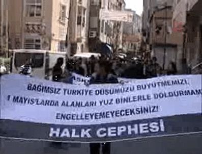 MİTHAT PAŞA - Okmeydanı'nda polis baskını protestosu
