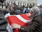 Şehit polise hüzünlü veda