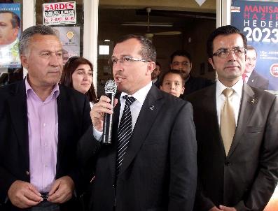 MALI MÜŞAVIRLER VE MUHASEBECILER ODASı - Ak Partili Aydemir, Salihli‘de Seçim Bürosu Açtı