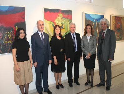 İSMAIL OK - Baü Güzel Sanatlar Fakültesi’Nde Resim Sergisi Düzenlendi