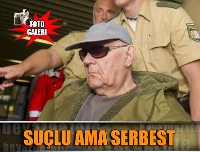 91 yaşındaki Nazi gardiyan serbest bırakılıyor