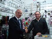 Ak Partili Adaylar Esnafı Ziyaret Etti