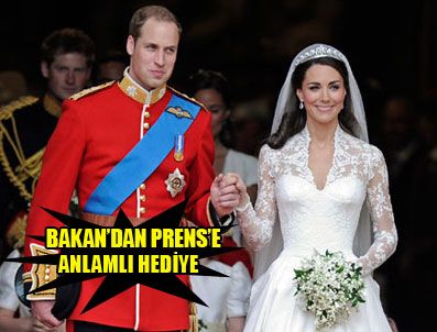 PRENS WILLIAM - Egemen Bağış'tan anlamlı hediye