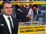 Bahçeli ve Gandi'ye yüklendi, molotoflu saldırıya uğradı