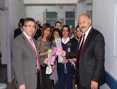 Başkan Polat, Üniversite Öğrencileriyle Birlikte Hasta Ziyaretinde