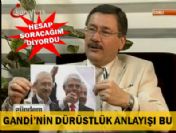 Gandi'nin dürüstlük anlayışı bu