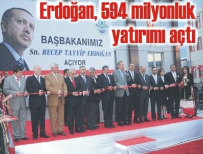 Erdoğan Edirne'de 44 yatırımı hizmete açtı