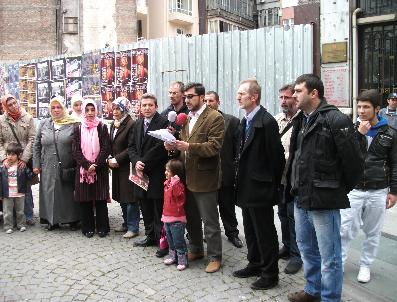 İbda/C Yöneticisi Olmaktan Hüküm Giyen Zor’Un İadesine Protesto