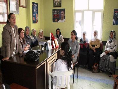 FATMA ÖNCÜ - Ak Parti Milletvekili Adayları, Kadınların Sorunlarını Dinledi