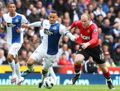 BRETT EMERTON - Blackburn Rovers: 1 - Manchester United: 1